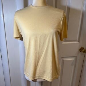 The North Face Women’s Yellow Dotted Crew Neck Shirt